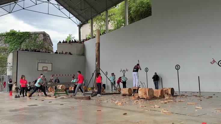Herri-kirol apustua Orexako festetan