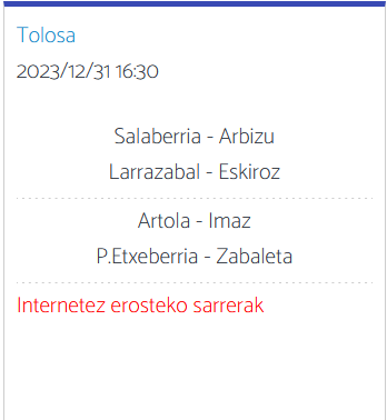 Esku pilota jaialdia