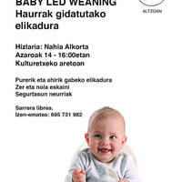 Baby Led Weaning - Haurrak gidatutako elikadura