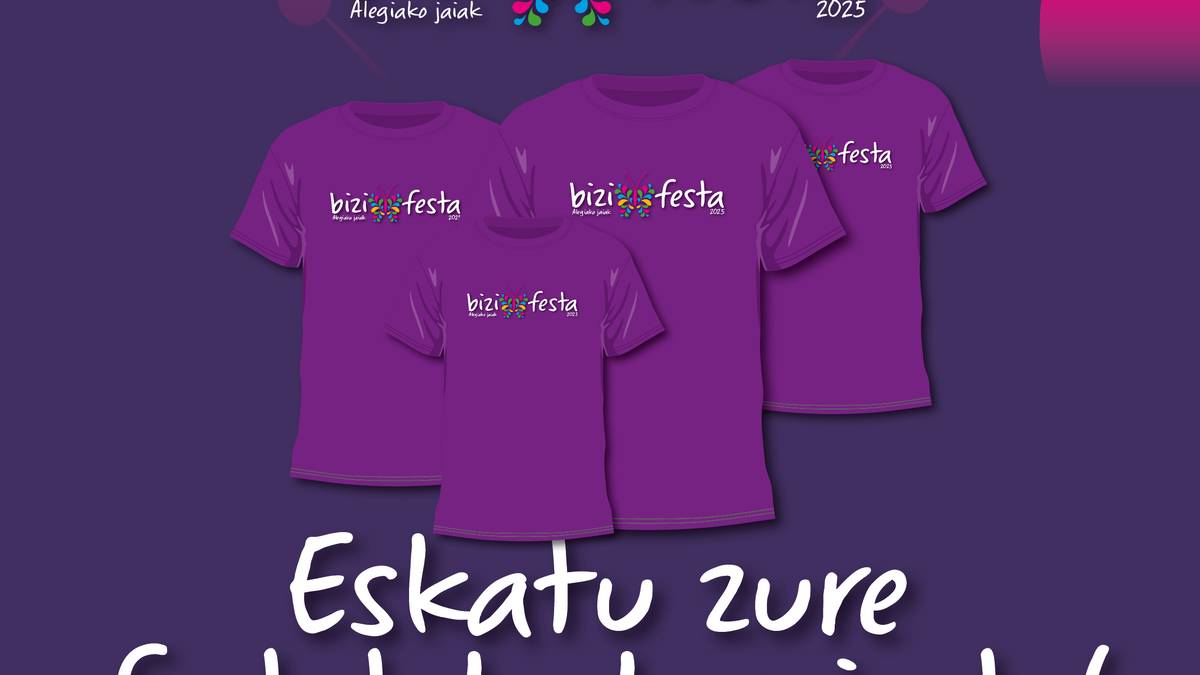 Festetako kamisetak ekainaren 27ra bitartean eskatu ahal izango dira Garaikon