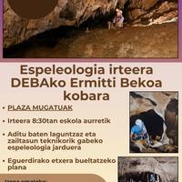 Mendi Asanbladak espeleologia irteera bat egingo du Ermitti Bekoa kobara ekainaren 14an