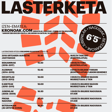 XL. Urte Zaharreko Lasterketa