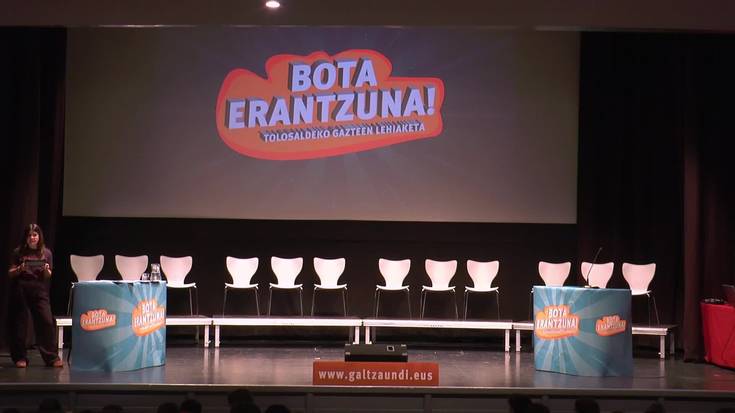 “BOTA ERANTZUNA!” gazteen lehiaketa egingo da bigarrenez