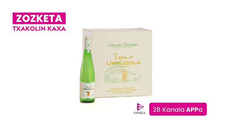 [ZOZKETA] Inazio Urruzolaren txakolin kaxa