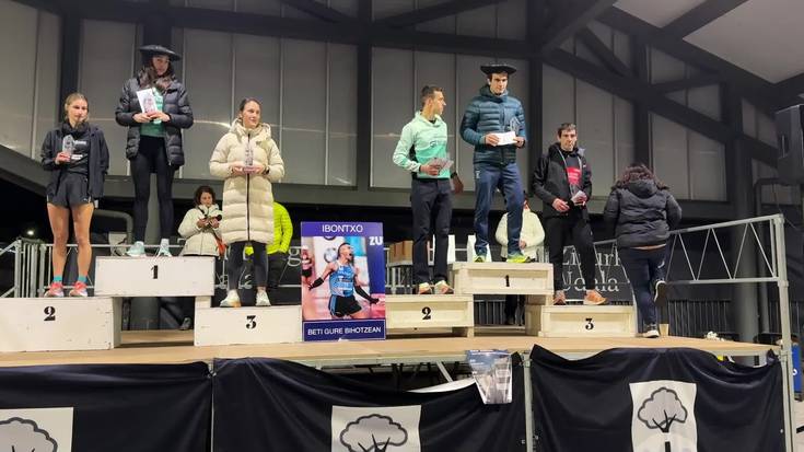 Juan Boyero eta Irati Larrañaga izan dira Zizurkilgo Gau Kroseko azkarrenak