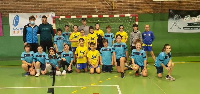 Eskubaloi eskolan izena emateko epea irekia dago