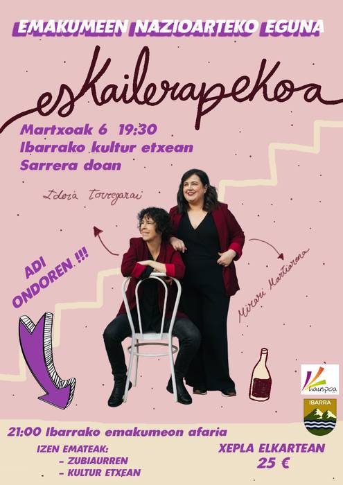 "Eskailerapekoa" emanaldia