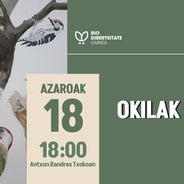Biodibertsitatea: Hitzaldia-Okilak