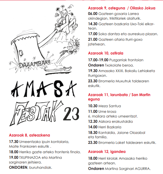 Amasako San Martinak