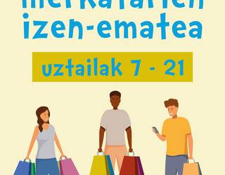 Astelehenean irekiko da herriko saltokiek aurtengo kontsumo bonuen kanpainan izena emateko epea