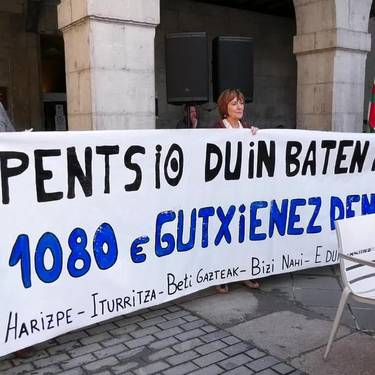 Jubilatu eta pentsiodunen elkarretaratzea eta manifestazioa