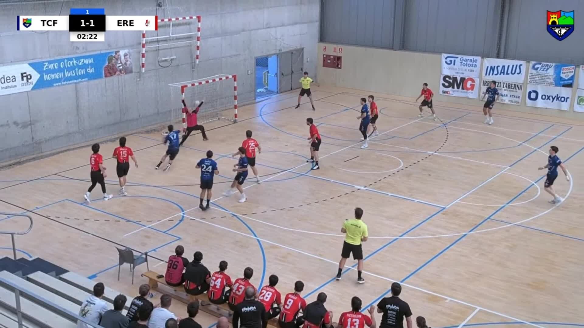 Tolosa Eskubaloia aro berrira egokitzen ari da