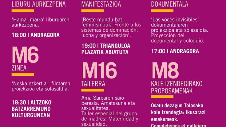 Ama sarearen saio berezia: Amatasuna eta sexualitatea