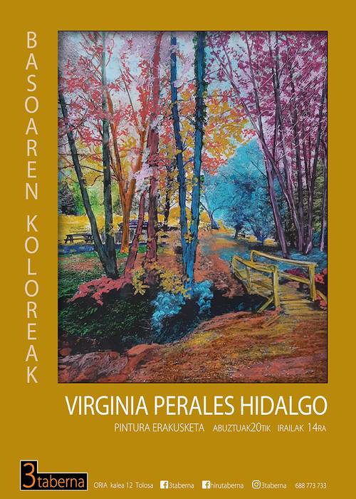 Virginia Perales Hidalgo pintura erakusketa