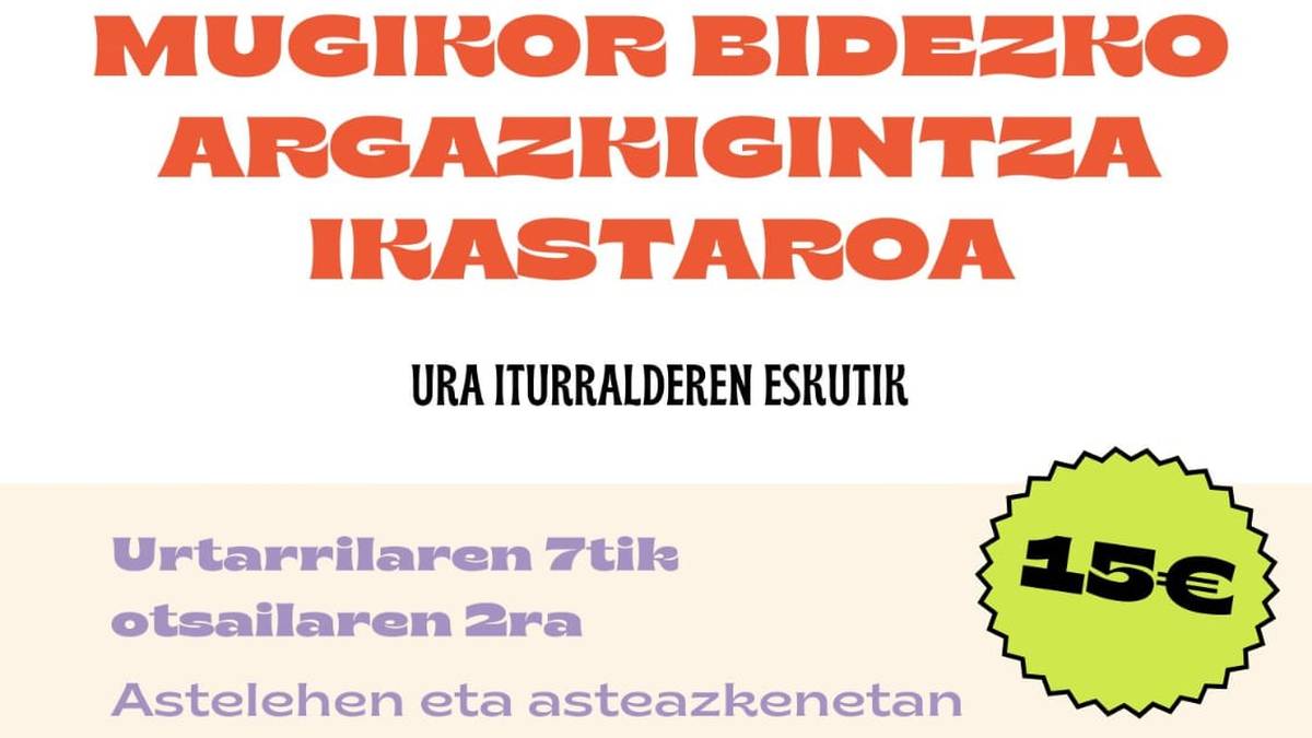 Mugikor bidezko argazkigintza ikastaroa