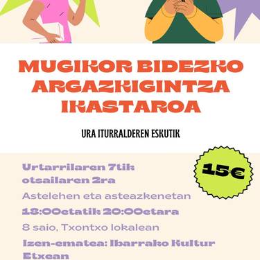 Mugikor bidezko argazkigintza ikastaroa