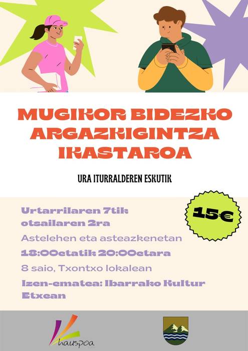 Mugikor bidezko argazkigintza ikastaroa