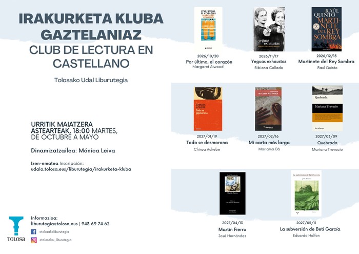 Irakurketa kluba gaztelaniaz