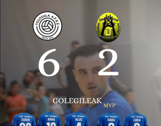 Tolosala AFKE Garaje Tolosa 6-2 Jarrilleros CD