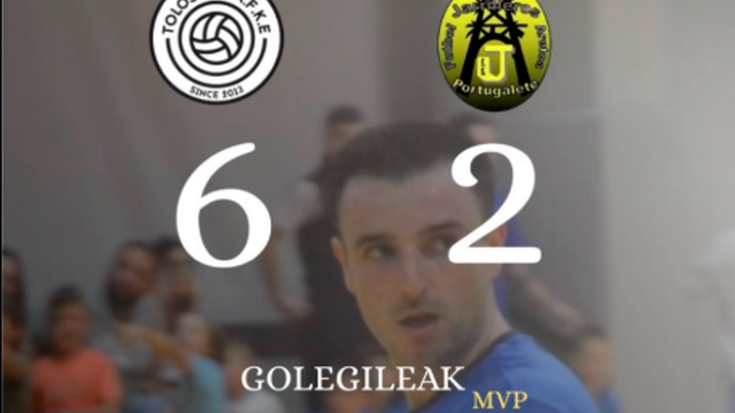 Tolosala AFKE Garaje Tolosa 6-2 Jarrilleros CD