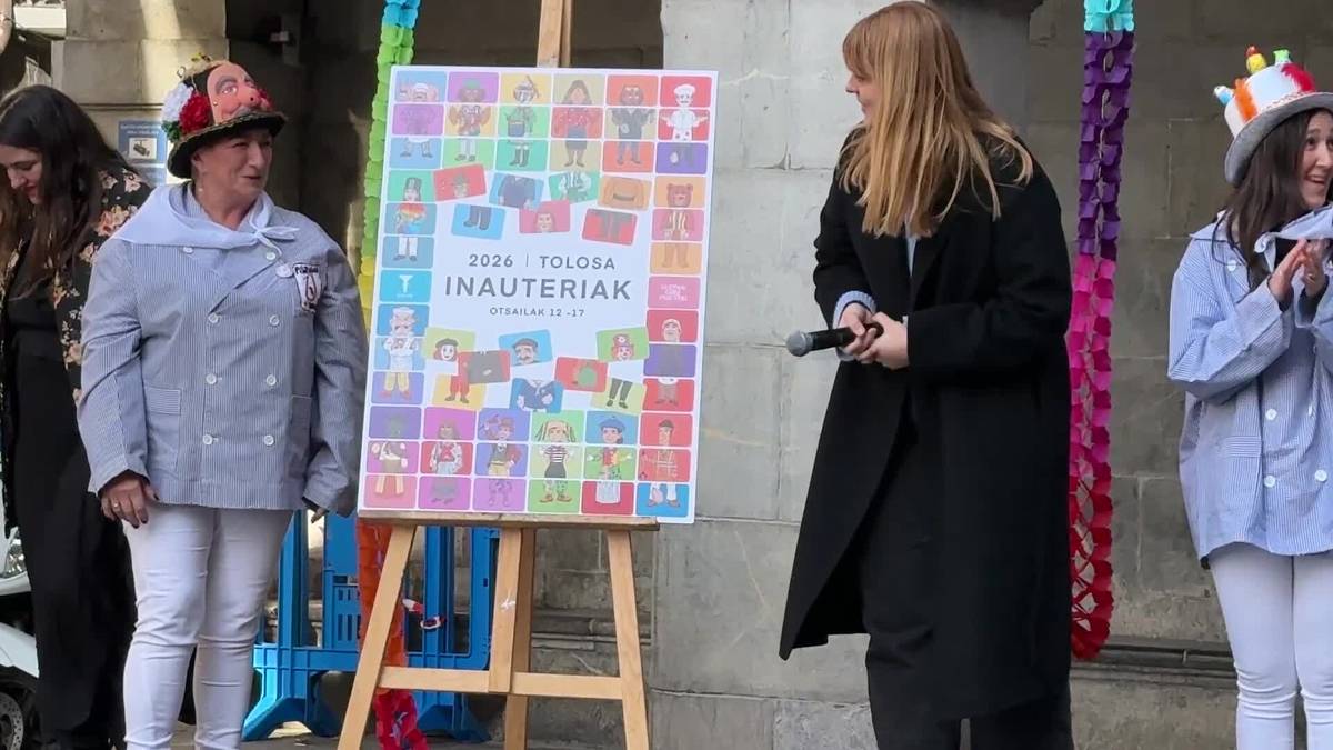 Maialen Rodriguez Azpiroz tolosarraren ‘Guztiok gara inauteri’ kartelak iragarriko ditu aurtengo inauteriak