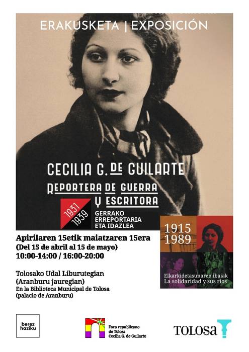 Cecilia G. de Guilarte - Gerrako erreportaria eta idazlea