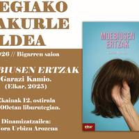 Irakurle taldeak Garazi Kamioren ‘Moebiusen ertzak’ liburua aztertuko du ekainaren 12an