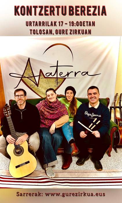 Amaterra kontzertu berezia