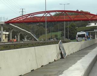 N-1a itxi egingo dute gauez, Irura eta Villabona artean