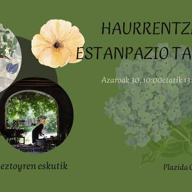 Haurrentzako estanpazio tailerra