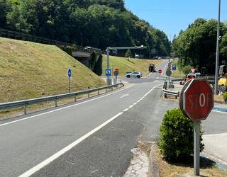 Villabonan eta Ikaztegietan, afekzioak N-1 errepidean