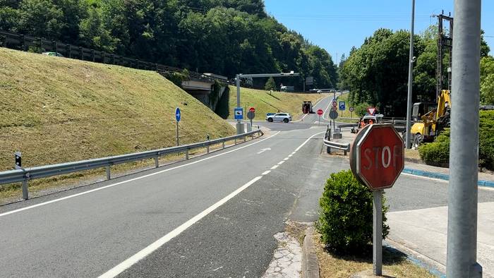 Villabonan eta Ikaztegietan, afekzioak N-1 errepidean
