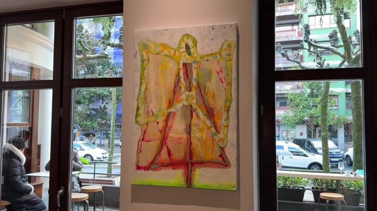 Aitor Ruiz de Eguinoren erakusketa ikusgai Frontonen