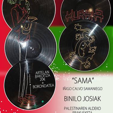 "Sama" Iñigo Calvo Samaniego- Binilo josiak