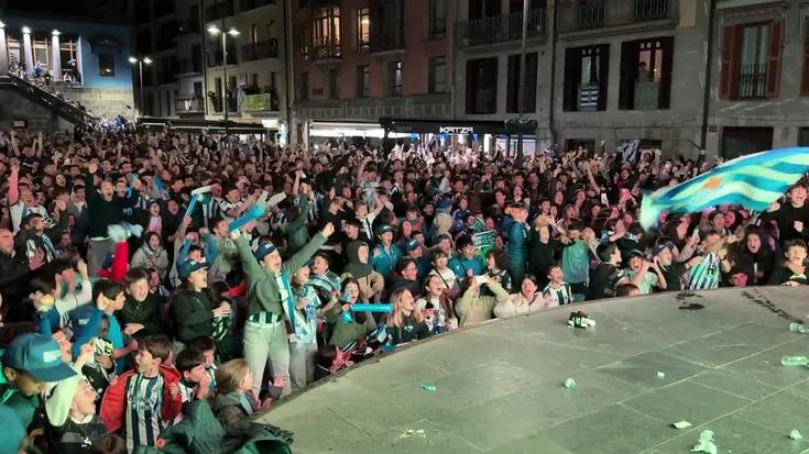 Reala Errege Kopako txapelduna eta Tolosako "Fan Zone"-a topera