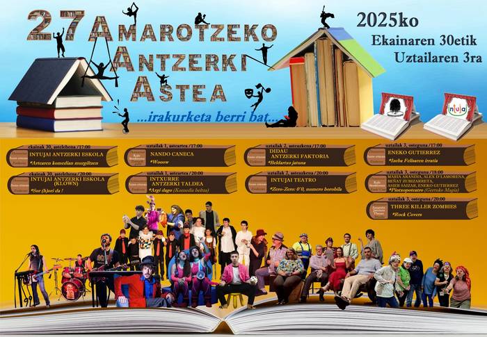 27. Amarotzeko Antzerki Astea -  Artearen komedian murgiltzen