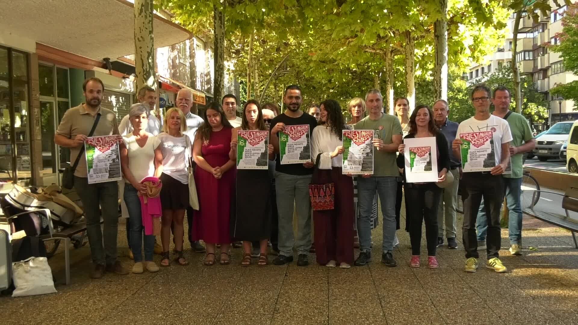 Palestinaren Astea nolakoa izango den azaldu dute leidorreko prentsaurrekoan