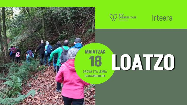 Biodibertsitategunea: Loatzo (irteera)