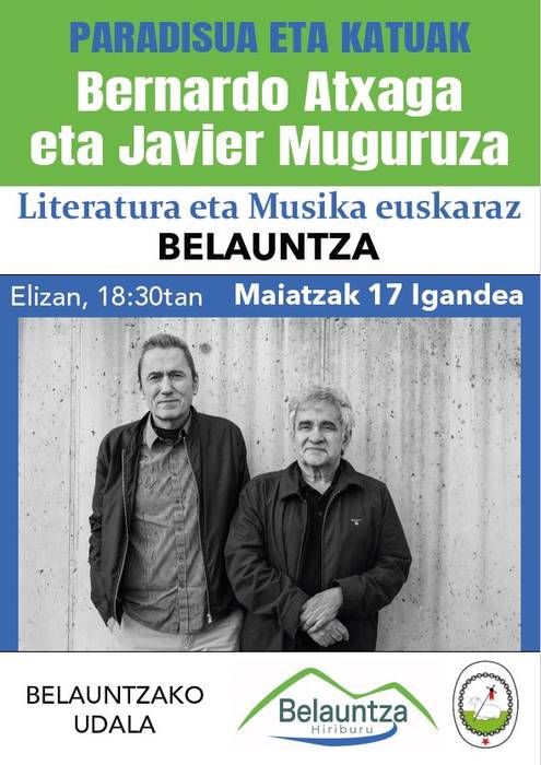Bernardo Atxaga eta Javier Muguruza