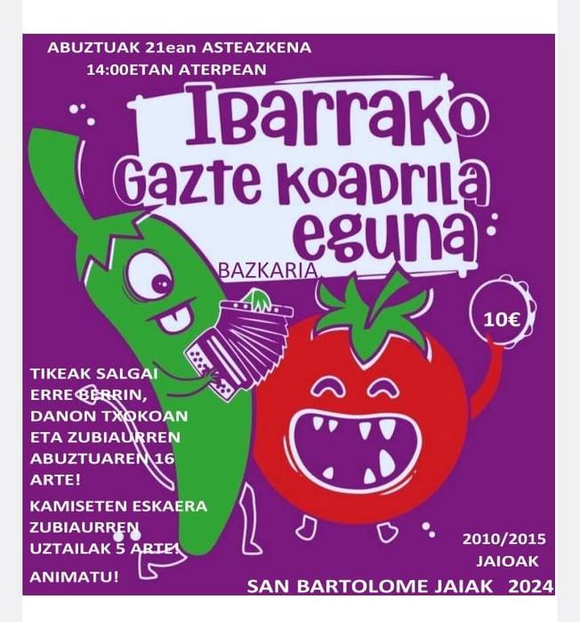 Ibarrako Gazte Koadrila eguna