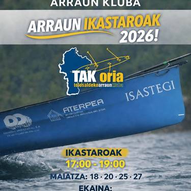 Arraun ikastaroetarako izen -emateak