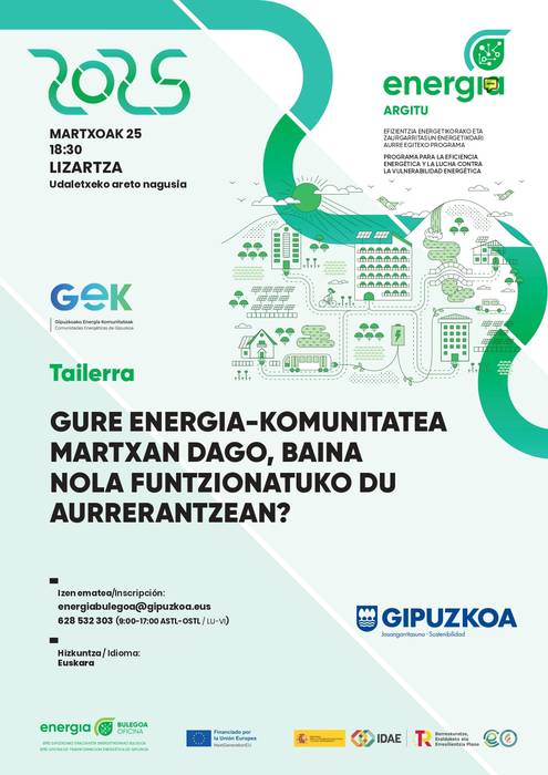 "Energia-komunitateak" tailerra