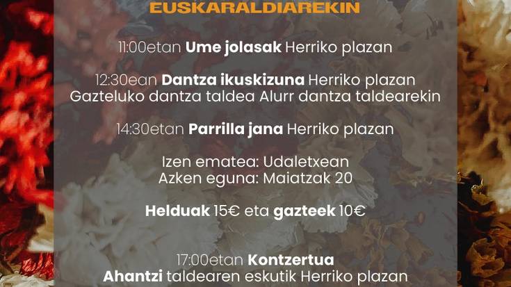 Udaberri festa Euskaraldiarekin