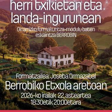 Uzturre Foroak Berrobin Adimen Artifizialari buruzko prestakuntza eskainiko du