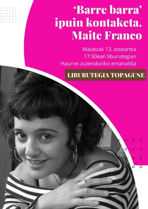 Maite Frankoren ‘Barre barra’ ikuskizuna