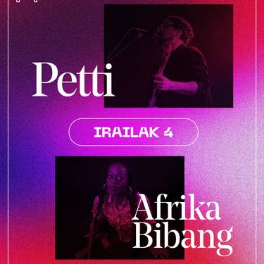 Petti eta Afrika Bibang kontzertua