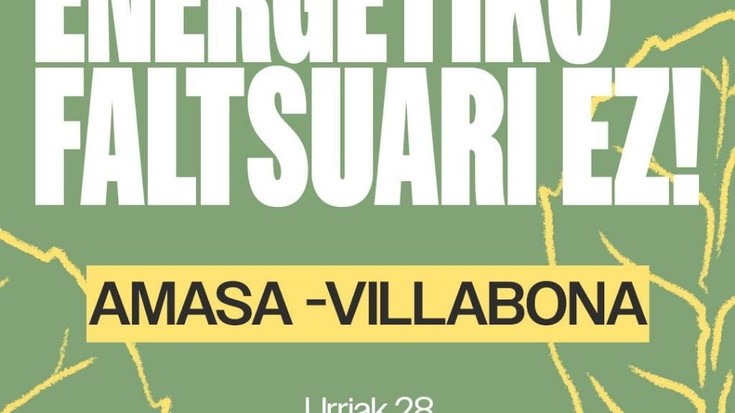Trantsizio energetiko faltsuari ez!