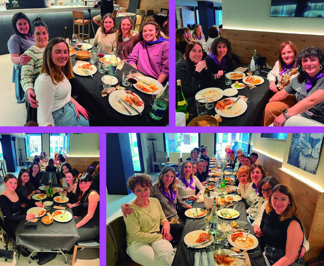 Emakume langileen mazioarteko egunaren bazkaria