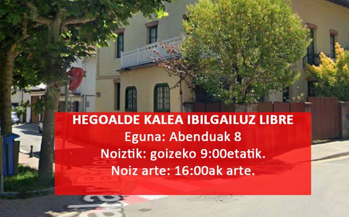 Hegoalde kaleak ibilgailurik gabe