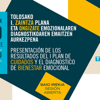 Tolosako I. Zaintza Plana eta Ongizate Emozionalaren Diagnostikoaren emaitzen aurkezpena